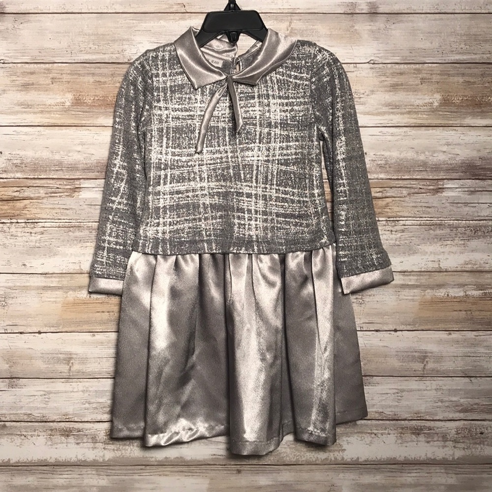 💗 Sliver Metallic Dress 💗